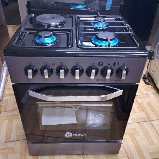 Nunix 60x60 3+1 Electric Free Standing Cooker