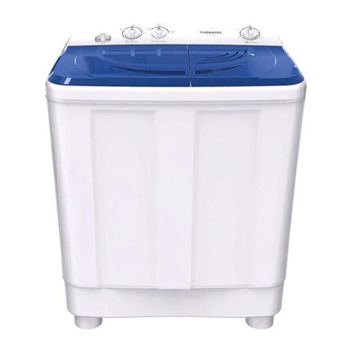 Tornado 7Kg Twin Tub Washing Machine TWH-Z07DNE-W