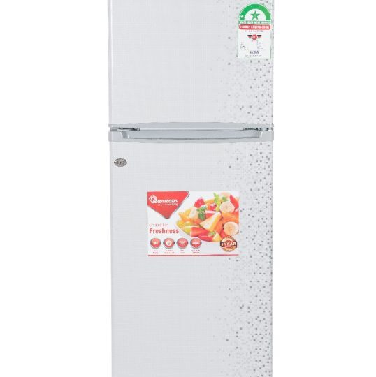 Drag image to spin 128 LITERS 2 DOOR DIRECT COOL FRIDGE, MAR SILVER- RF/171