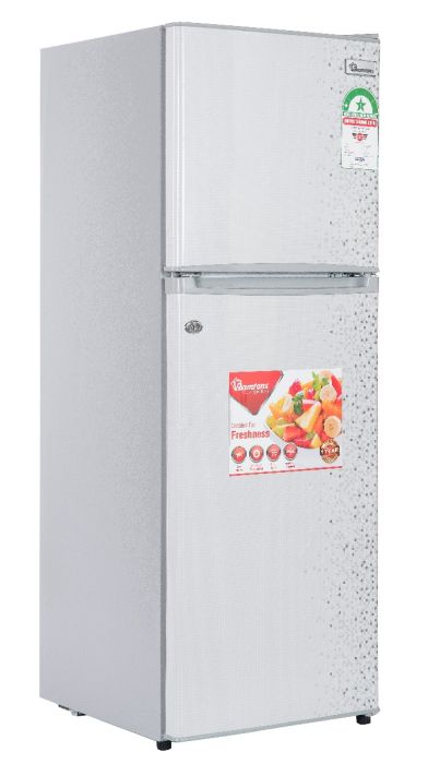 Drag image to spin 128 LITERS 2 DOOR DIRECT COOL FRIDGE, MAR SILVER- RF/171