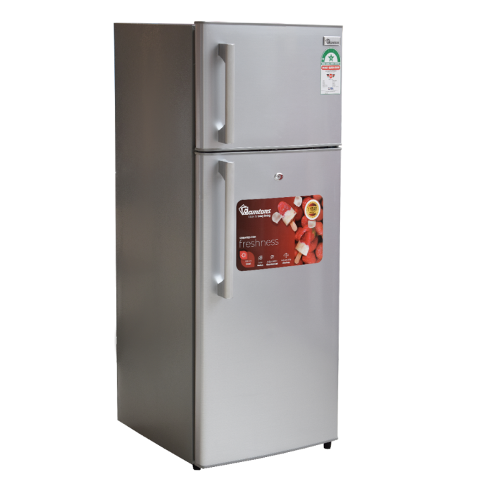 213 LITERS 2 DOOR DIRECT COOL FRIDGE, SILVER- RF/217