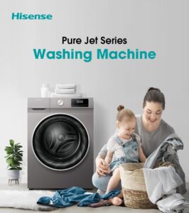 Hisense 10Kg Wash & Dry Front Load Washing machine WD3Q1043BT