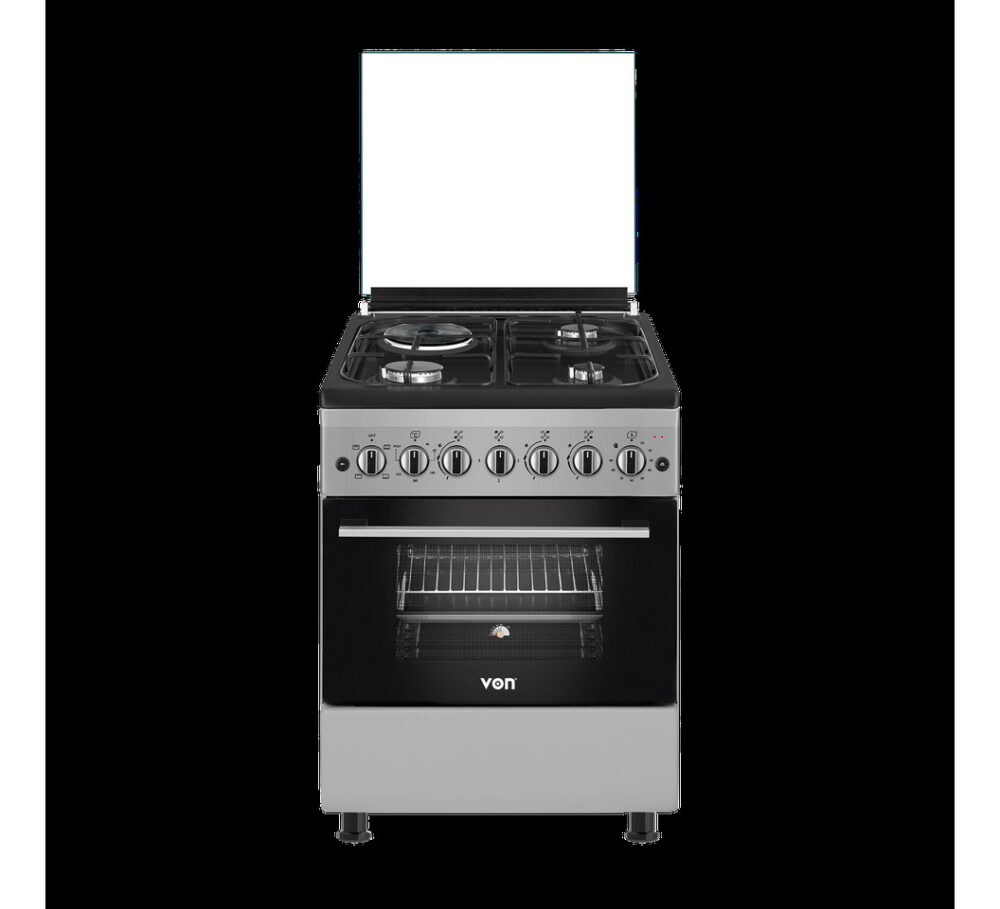 Von Cooker 3 Gas + 1 Electric - VCF553141NFS, Silver